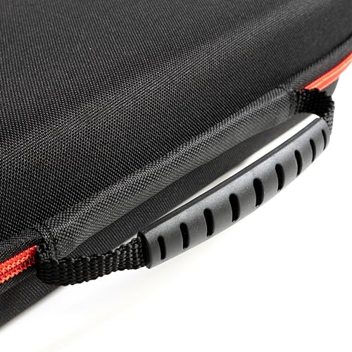 Fabricko Dual Wireless Microphone Travel Case, Hard EVA case, Protective, Shockproof, Waterproof for outdoor
