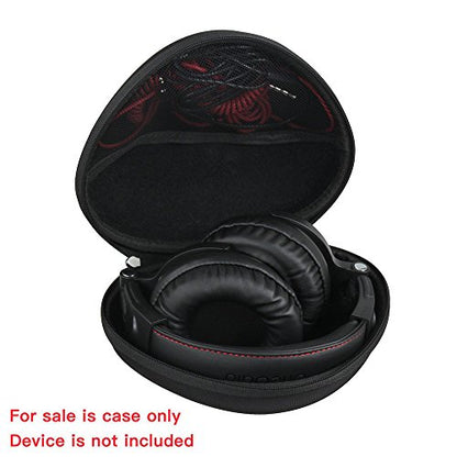 Hermitshell Hard Travel Case for OneOdio A70 Bluetooth Over Ear Headphones (Black) - color: Black