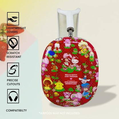 Sonix x Sanrio Protective Case for AirPods Max 2 & 1 | Headphones Cover | Hello Kitty & Friends x Strawberry Shortcake - color: Hello Kitty & Friends x Strawberry Shortcake