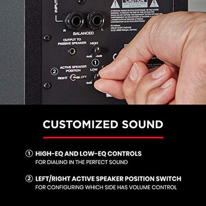 M-Audio Recording, Streaming and Podcasting Bundle – M-Track Solo USB Audio Interface and 120W BX4 Stereo Speakers, Plus a Software Suite Included
