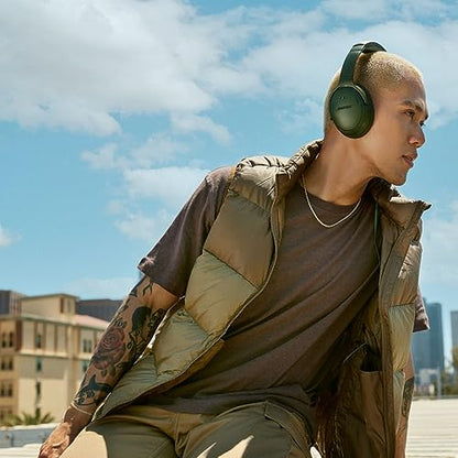 Bose QuietComfort Wireless Noise Cancelling Over Ear Headphones - Cypress Green (Renewed) - color: Cypress Green