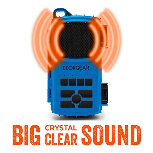 ECOXGEAR EcoExtreme 2 Dry Box Bluetooth Speaker for Your Smartphone (Blue) - color: Blue