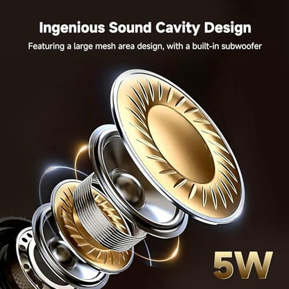 Xiaomi Sound Pocket Portable Bluetooth Speaker, BT 5.4, IP67, TWS | 10H Playback, Outdoor/Camping/Travel, Lanyard Hole, Compact, Black