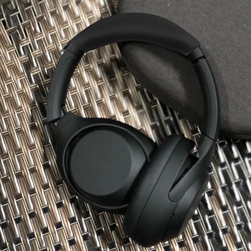 Replacement WH-1000XM4 Silicone Headband Cover Compatible with Sony WH-1000XM4, WH-1000XM3, WH-CH720N, WH-XB910N Headphones, Sweatproof & Washable Headband Cover Accessories (Black) - color: Black