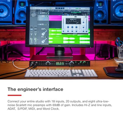 Focusrite Scarlett 18i20 4th Gen USB-C Audio Interface - style: Scarlett 18i20