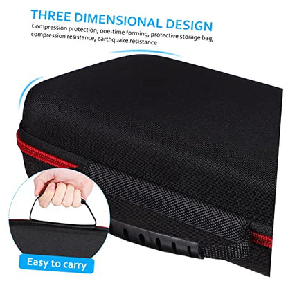 Garneck Microphone Bag Compatible Storage Bags for Spark Rod Holders Padded Case Sponge Zippered Cover Windscreen Covers Included