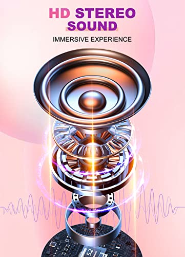 TOPOINT Sleep Mask Headphones Bluetooth 5.2 Wireless, Blackout Eye Mask for Women Men Sleeping Travel Meditation Gifts Cool Gadgets with Speakers Music,Microphone, Noise Canceling Ear Plugs, USB C - color: Pink, style: Ample Velvet
