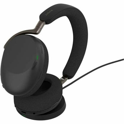 Jabra Evolve3 85 Over‑Ear Wireless Bluetooth Headphones with Mic, Black - color: Black, style: All Platforms
