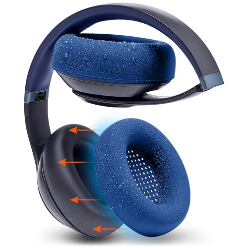 WC SweatZ Studio Pro - Patented Silicone Earpad Covers for Beats Studio Pro | Made by Wicked Cushions | Sweatproof & Easily Washable | Navy - color: Navy