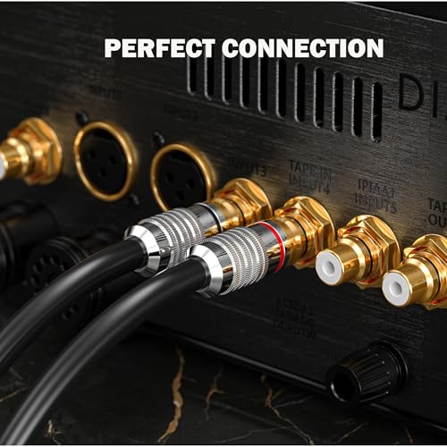 3.5mm to RCA Cable, Aux Stereo Audio Adapter Jack 1/8 to RCA Audio Y Cord for Headphone,MP3,Tablet,Speaker,MP3,HDTV,Phone,Black,6.5FT - size: 6.5FT, style: Straight 3.5mm