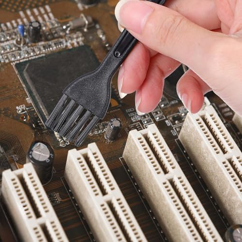 25 Pc Mini Keyboard Cleaning Brushe Kit,Electronic Dust Clean Brush | Small, Anti Static Cleaning Brush, with PP Handle, for Computer Motherboard, Keyboard Camera, Small Space