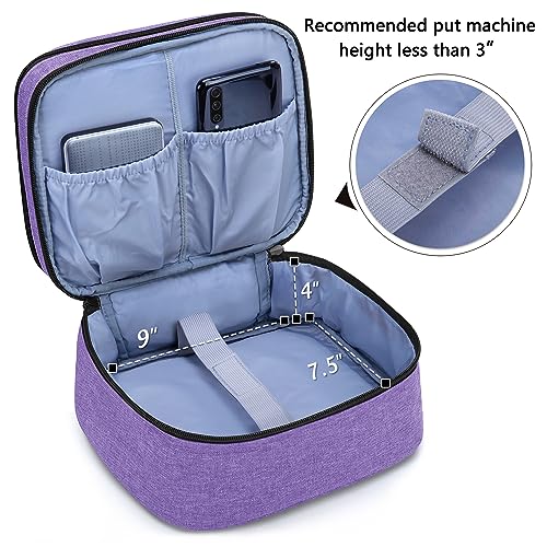 LUXJA Carrying Bag Compatible with DR.J Mini Projector, Purple - color: Purple