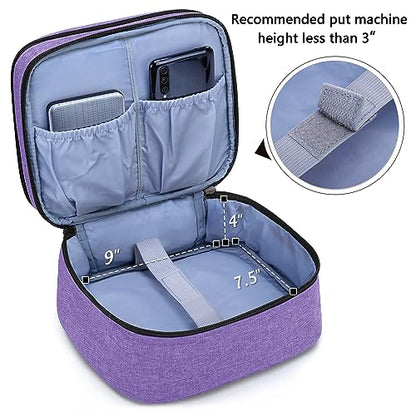LUXJA Carrying Bag Compatible with DR.J Mini Projector, Purple - color: Purple