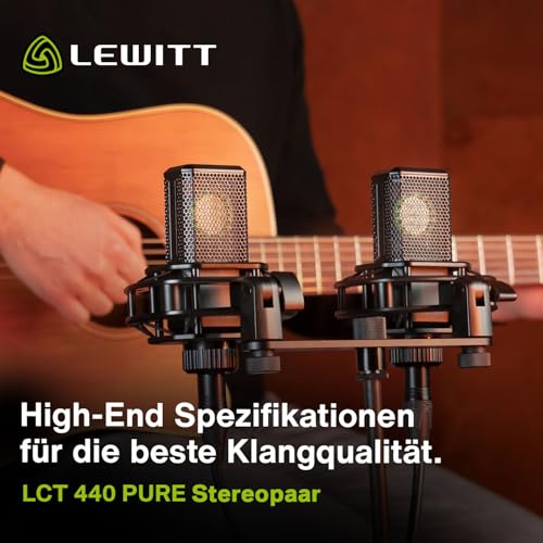 Lewitt Audio LCT440PURE SP Condenser Mic Stereo Preamp