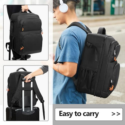PGmoon Audio Mixer Travel Bag Compatible with RODECaster Pro/Pro II/RC Duo | DJ Mixer Backpack with Plenty of Pockets for Microphones, Cables & More Podcast Equipment (Patent Design)