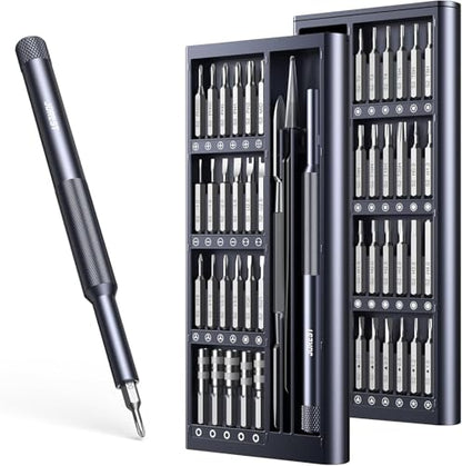 JOREST 50 in 1 Precision Screwdriver Set with Security Torx, Magnetic Mini Repair kit for Macbook, Laptop, PS4, PS5, iphone, Nintendo Switch, Glasses, Watch, Toy, Stocking Stuffers Gifts for Men - style: 50-in-1 S2