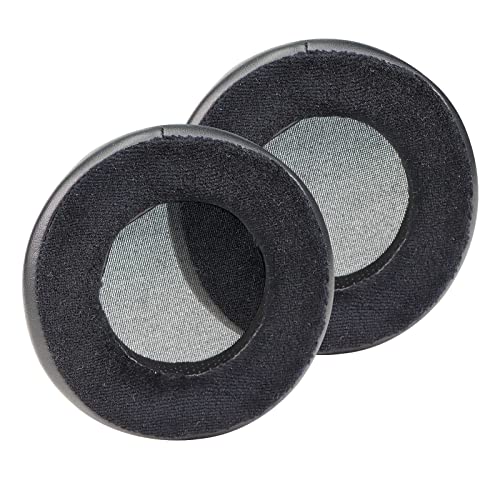 MOLGRIA SUNDARA Velour Fabric HE300/400 Ear Pads Cushion Replacement Earpads for HiFiMan HE300 HE400 400SE 500SE 560SE Wired and Wireless Headphones - color: Protein Leather