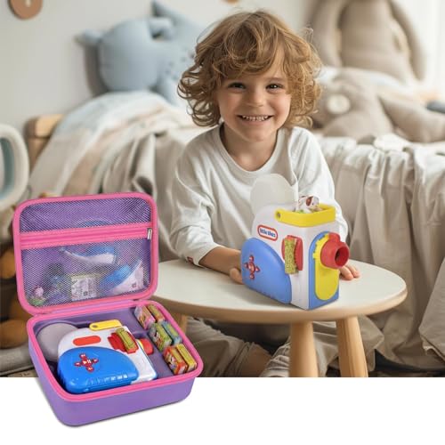 Hard Case for Little Tikes Story Dream Machine Books, Purple - color: Purple