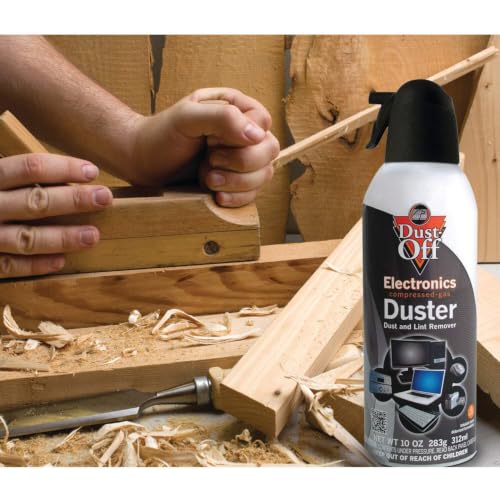 Falcon Compressed Gas (152a) Disposable Cleaning Duster 3 Count, 10 oz. Can (DPSXL3)