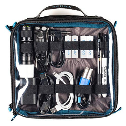 Tenba Tools Cable Duo 8 - Cable Pouch – Black (636-645) - color: Black, size: Cable Duo 8