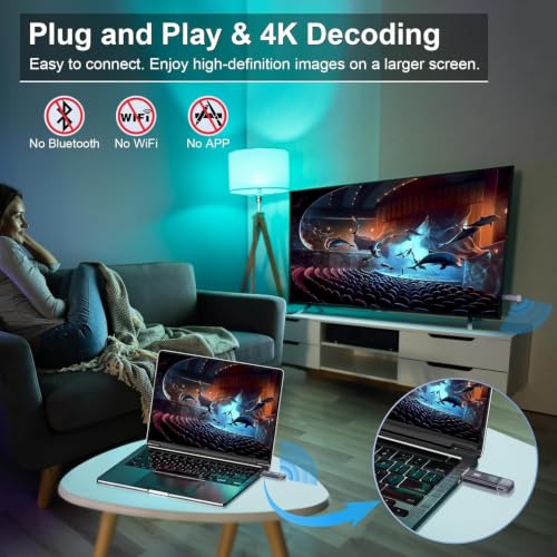 Wireless HDMI Transmitter and Receiver, 120M/400FT, 5.8G+2.4G Dual-Band | LDS Antenna and Low Latency, Video and Audio to TV/Monitor/Projector, Plug and Play, 1080P Output, 4K Decode, Mirror & Extend - color: gray