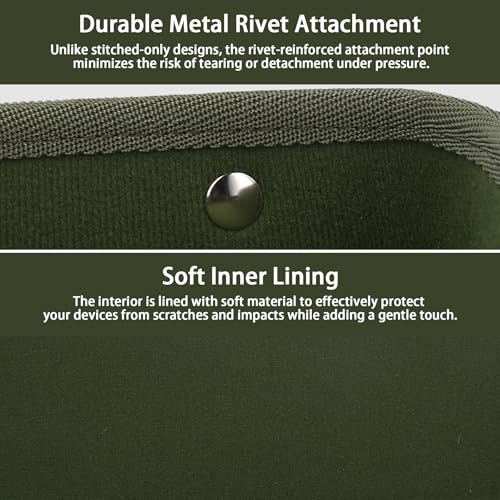 co2CREA Hard Case for Sony ULT Field 3 Wireless Bluetooth Speaker, Green | Portable Travel Bag Replacement with Detachable Shoulder Strap and Handle, Shockproof EVA Shell and Soft Lining - color: Army Green Case, style: Case for Sony ULT Field 3