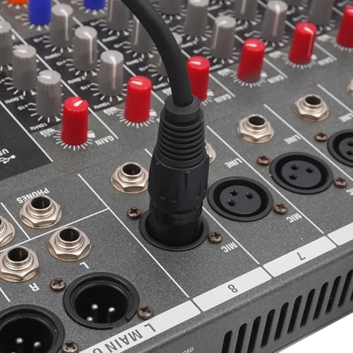 2 Pack XLR Splitter Cable,1 Maleto 2 Female, 1.5FT Stereo Mic to L&R Audio Y-Splitter Cable - color: 1.5FT-2PACK, size: XLR 1 Male to 2 Female