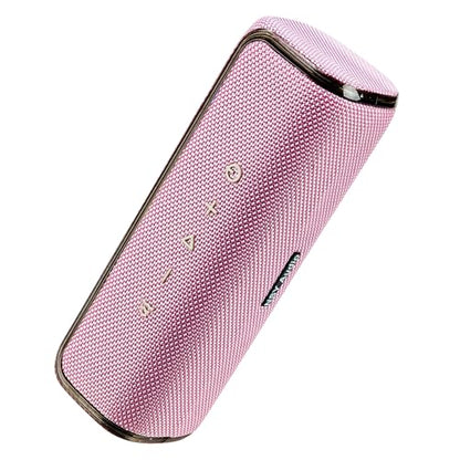 IPX7 Waterproof Bluetooth Shower Speaker | 30W RMS (40W Peak) Floating Pool Speaker, RGB Sync Lights, Built-in Mic for Hands-Free Calls, Pink - color: Pink