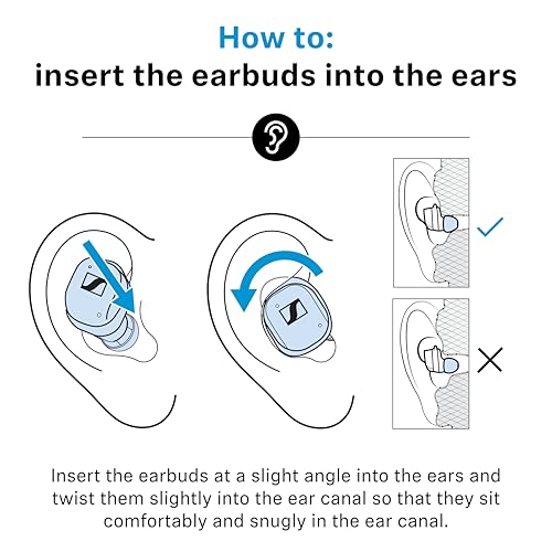 Sennheiser Momentum True Wireless 4 Smart Earbuds, Bluetooth 5.4, Crystal-Clear Sound, Noise Cancelling Earbuds, Comfortable Design, 30-Hour Battery, Adaptive ANC, LE Audio, Auracast – Black Graphite - color: Black Graphite