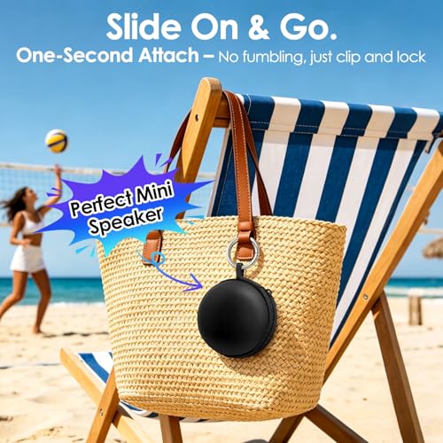Portable Bluetooth Speaker Case Packed, Mini Speaker, Noise Mic | 12H Battery Life, Metal Cover,TWS Pairing, Wireless Speaker with RGB Lights for Home/Travel/Outdoor/Car/Beach by Music Lovers - color: Silver Black