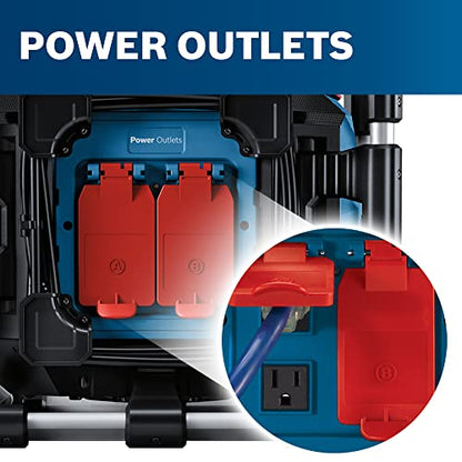 BOSCH GPB18V-5CN 18V Jobsite Radio with Bluetooth® 5.0 and Power Station