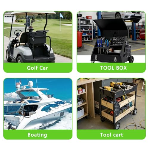 Van Helga Magnetic Speaker Mount for Golf Cart/Boat Railing UTV ATV Go Cart | Adjustable Strap Speaker Holder Attachment for JBL Charge 5-6 Flip 4-7 Golf Cart Accessories