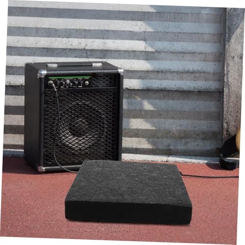 Toyvian Desk Speaker Cushion Pads Acoustic Insulation for Studio Monitors Sound Absorbing Mat for Home Audio Vibration Isolation for Recording Studio Thickness