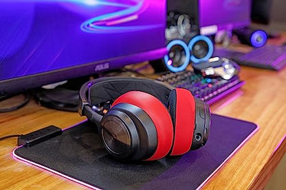 WC Freeze Nova Pro Wireless - Earpads for Arctis Nova Pro Wireless & More | Made by Wicked Cushions | Also fits SteelSeries Nova Elite & Nova Pro Omni(Doesn't Fit Other Models) | Red - color: Red