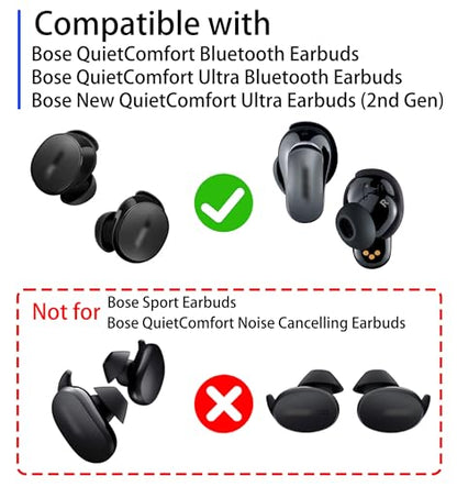 Earbud Dust Filter Mesh for Bose QuietComfort, Ultra 1/2, 20Pcs