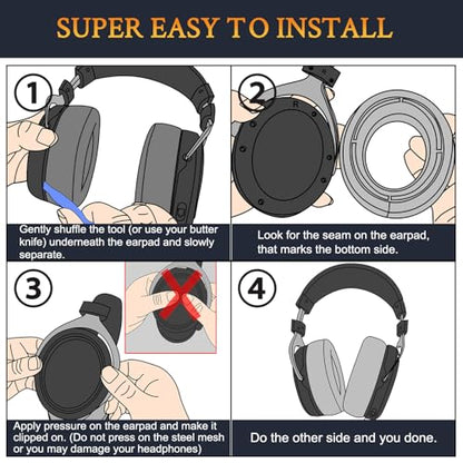 SOULWIT Earpads Cushions Replacement for Corsair HS75 XB HS70/Pro HS60/Pro HS50/Pro Gaming Headset/Headphones, Ear Pads with High-Density Noise Isolation Foam (HS60 CG Purple Black)