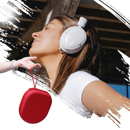 Headphone Headset Case Compatible with JBL Tune 520BT 720BT/BERIBES/KVIDIO/Soundcore by Anker/Sony Wireless On-Ear Headphones,Red - color: Red