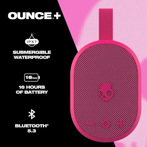 Skullcandy Kilo 2 Wireless Bluetooth Speaker, IPX7, 24-Hour Battery - color: Old Pink