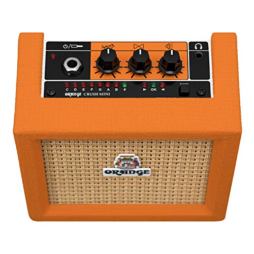 Orange Crush Mini Guitar Amplifier Combo 3 Watts - color: Orange