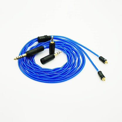 ISN Audio C2 2 Shares 72 Cores 6N+ OCC HiFi Audiophile Earphone Replacement Cable IEM Upgrade Cable with 3-in-1 Detachable Gold-Plated Plugs (2Pin 0.78mm) - size: 2Pin 0.78mm