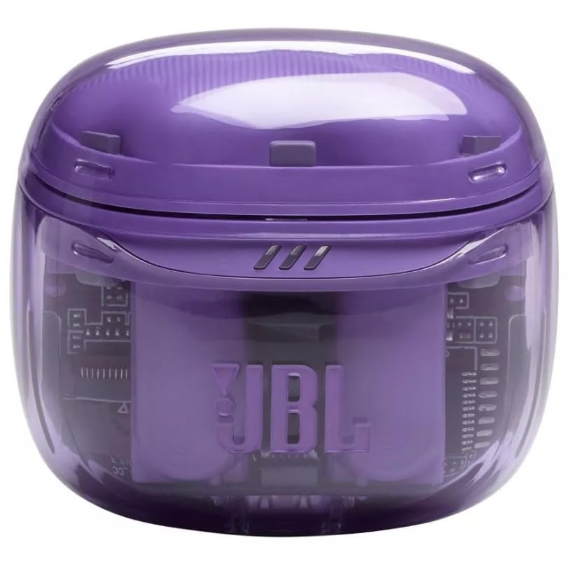 JBL Tune Flex 2 - True Wireless Noise Cancelling Earbuds Spatial Sound and Smart Ambient Technology, 6 mics for Perfect Calls, IP54 Dust & Water Resistant (Ghost Mauve) (Renewed)