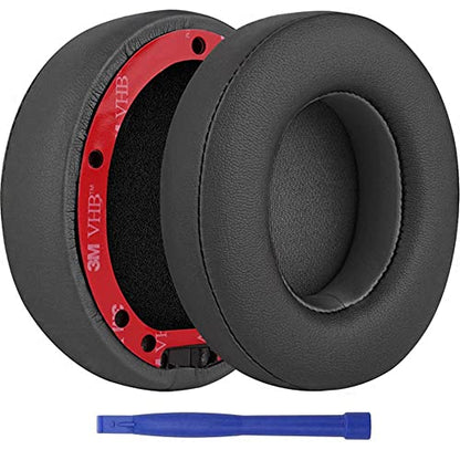 Beats Studio 3 Ear Pads, BUTIAO Replacement Protein Leather Earpads Memory Foam Ear Cushion Cups Repair Parts for Beats Studio 3 Studio 2 Wireless Wired Headphones by Dr.Dre (ShadowGray) - color: DarkGray