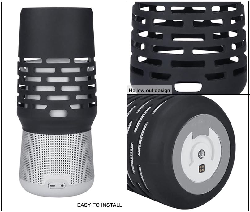 Flexible Silicone Case Compatible with Bose Soundlink Revolve+ Plus Speaker | Protective Cover Sleeve intended for Soundlink Revolve+ (Series II) Bluetooth Speaker