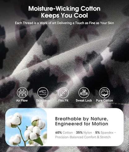 MUSICOZY Bluetooth 5.4 Sleep Headphones Headband Sports Wireless Audio | Earbuds 2 in 1 Design with Breathable Stretch Fabric, HD Stereo Sound Speakers for Workout Yoga Running, Nighttime Sleep Use - color: Beige Leopard