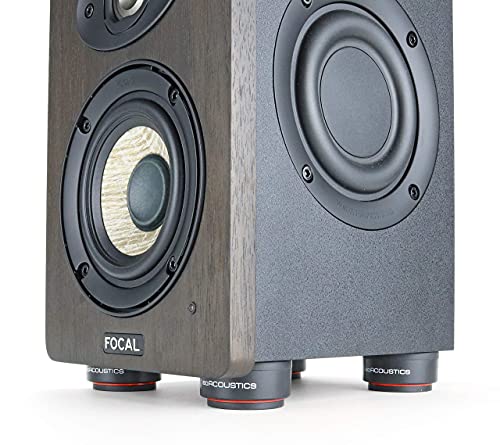 IsoAcoustics Iso-Puck Series Acoustic Isolators (Iso-Puck Mini, 6 lbs max/Unit, 16-Pack) - size: ISO-PUCK mini