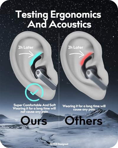 3 Pairs for Galaxy Buds 4 Pro Ear Hooks Covers [Added Storage Pouch] Anti-Slip Sports Accessories Ear Hooks, Compatible with Samsung Galaxy Buds 4 Pro Only, Comfortable Fit - size: for Buds 4 Pro