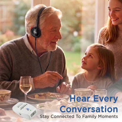 SuperEar SE9000HP - Hearing Amplifier, Sound Listening, Personal Headphones