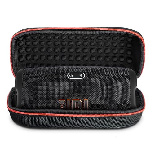 JBL Charge 5 Wireless Bluetooth Speaker (Black) | Rugged IP67 Waterproof Outdoor Audio with Deep Bass & 20H Playtime | Includes Protective Travel Case for Beach, Hiking, Camping, and More - color: Black