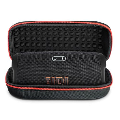 JBL Charge 5 Wireless Bluetooth Speaker (Black) | Rugged IP67 Waterproof Outdoor Audio with Deep Bass & 20H Playtime | Includes Protective Travel Case for Beach, Hiking, Camping, and More - color: Black