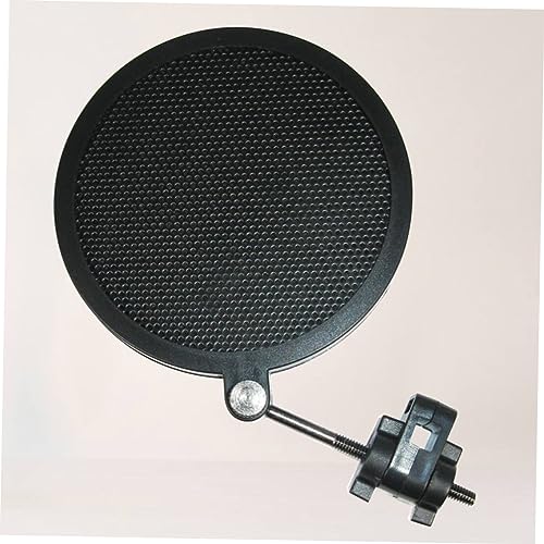 Abaodam Microphone Mic Filter Cover Double-layer Iron Net for Reducing Plosives and Protecting from Saliva Accumulation